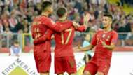 Andrè Silva Rafa Silva Joao Cancelo Poland Portugal UEFA Nations League