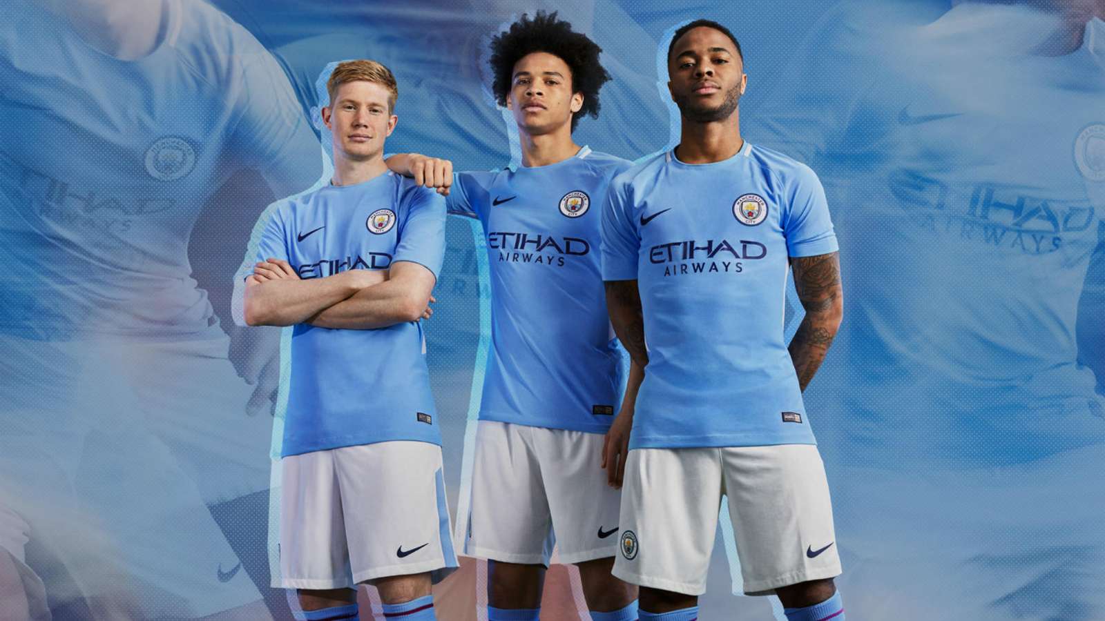 Man City 2017-18 kit: Manchester City unveil new jersey for 2017-18