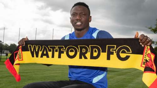 Watford sign Nigeria striker Peter Etebo.
