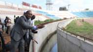 SPORTS Ambassador PETER KABERIA and Nyayo Stadium.