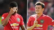 Marcus Rashford, Harry Maguire, Man Utd