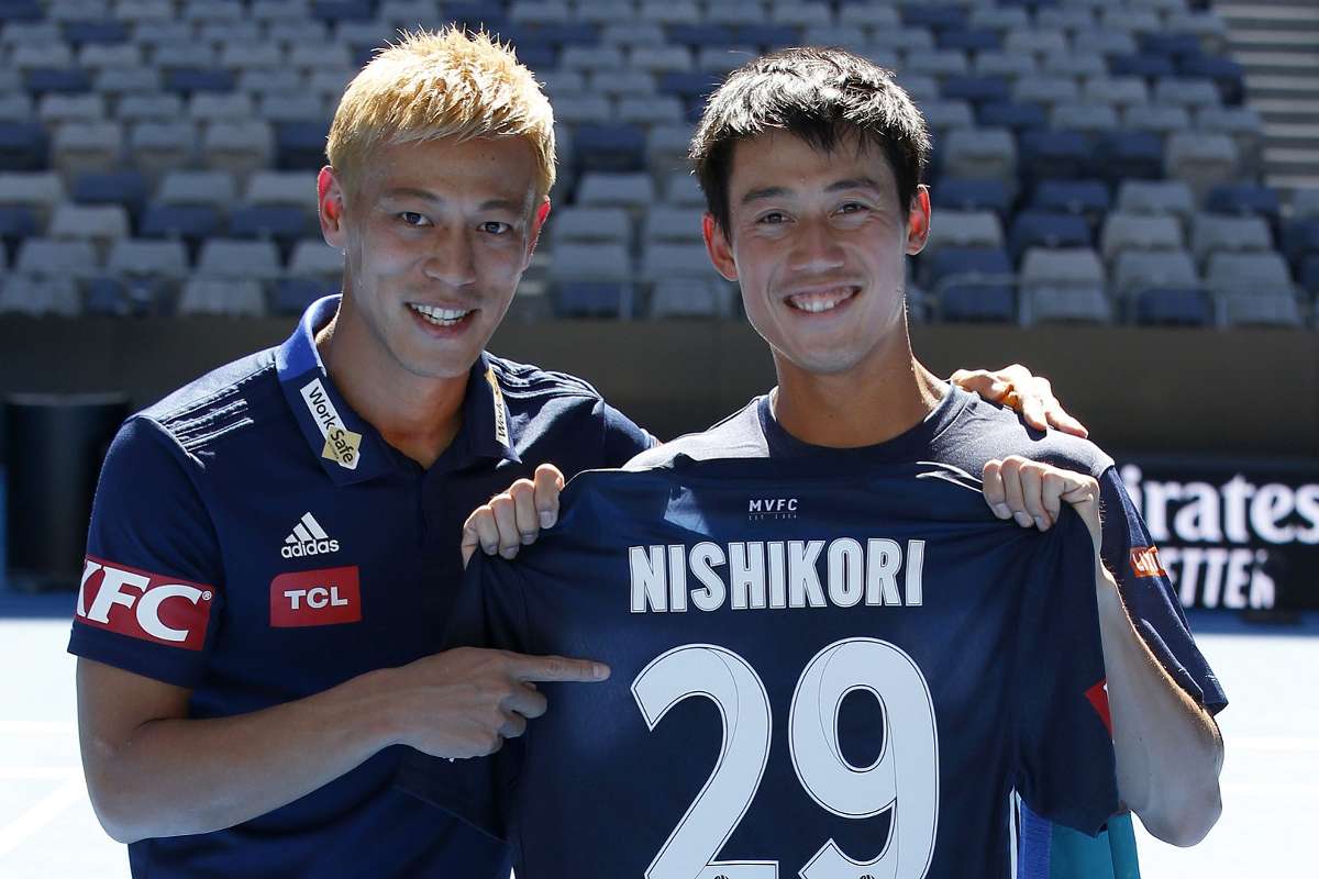 本田圭佑がテニスの全豪オープンに挑む錦織圭にエール アジアカップ15から親交 Goal Com