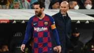 Messi Zidane Real Madrid Barcelona LaLiga