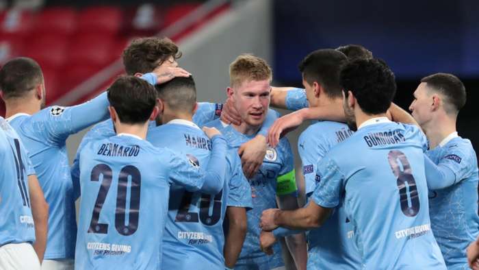 De Bruyne Manchester City Borussia Monchengladbach 2021
