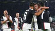 Miralem Pjanic Juventus celebrating Bologna