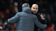 Jose Mourinho Pep Guardiola Premier League 2017-18