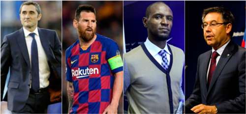 Valverde Messi Abidal Bartomeu Barcelona