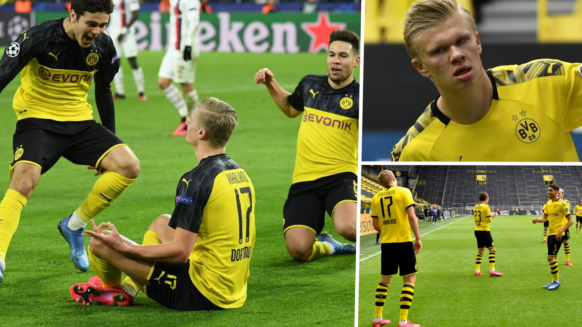 What Is The Erling Haaland Celebration Meaning Behind Borussia Dortmund Star S Goal Salute Goal Com What Is The Erling Haaland Celebration Meaning Behind Borussia Dortmund Star S Goal Salute Goal Com
