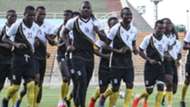 Uganda Cranes squad.