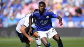 Leicester City's Wilfried Ndidi against Tottenham Hotspur 2019-20