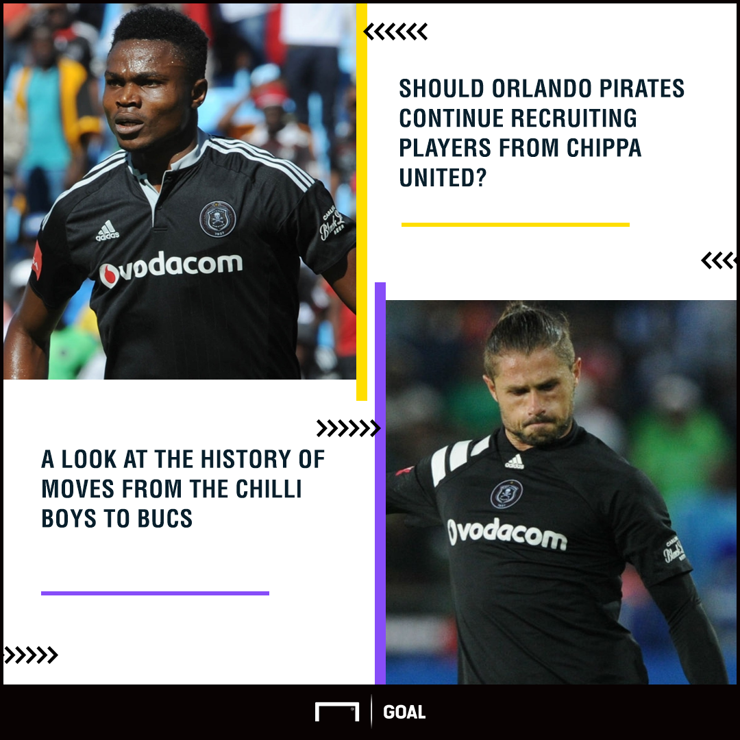 Should Pirates continue recruiting players from Chippa ...
