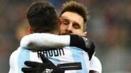 Lionel Messi Cristian Pavon Argentina Rusia 11112017