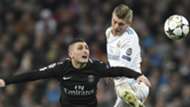 Toni Kroos Marco Verratti Real Madrid PSG Champions League 14022018