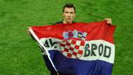 croatia england - mario mandzukic celebration - world cup - 11072018