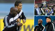 Lassana Diarra Cristiano Ronaldo Harry Redknapp Kylian Mbappe Real Madrid Portsmouth PSG GFX