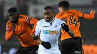 Jordan Ayew Swansea City Wolves
