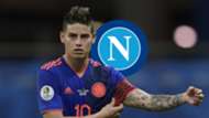 James Rodriguez, Colombia, Napoli Logo