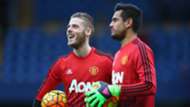 Sergio Romero David De Gea Manchester United