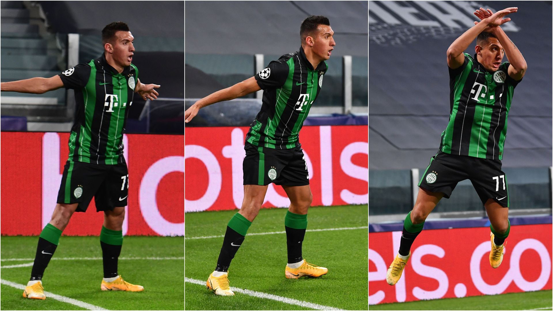 Juventus-Ferencvaros, Uzuni segna ed esulta alla Cristiano Ronaldo | Goal.com