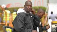 Robert Matano and Tusker bench.