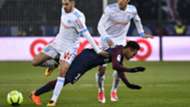 Neymar PSG Marseille foul