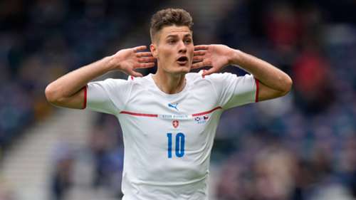 Patrik Schick Scotland vs Czech Republic Euro 2020