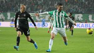Domagoj Vida Rijad Bajic Konyaspor Besiktas Super Lig 11232019