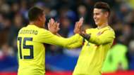 Juamn Fernando Quintero James Rodriguez Colombia 2018