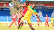 Clifford Alwanga of Mathare United v Bandari.