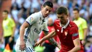 James Rodriguez Clement Lenglet Real Madrid Sevilla LaLiga 14052017