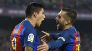 Luis Suarez Jordi Alba Barcelona