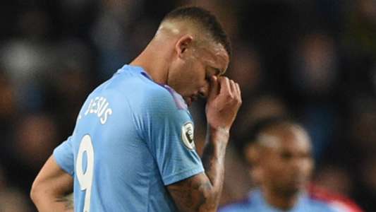 Gabriel Jesus Manchester City Star Matches Diouf S Awful Penalty Record Goal Com
