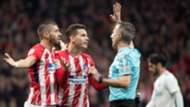 Yannick Carrasco Lucas Hernandez David Fernandez Borbalan Atletico Real Madrid LaLiga 18112017