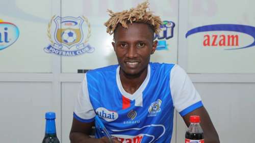 Kenneth Muguna of Azam FC.