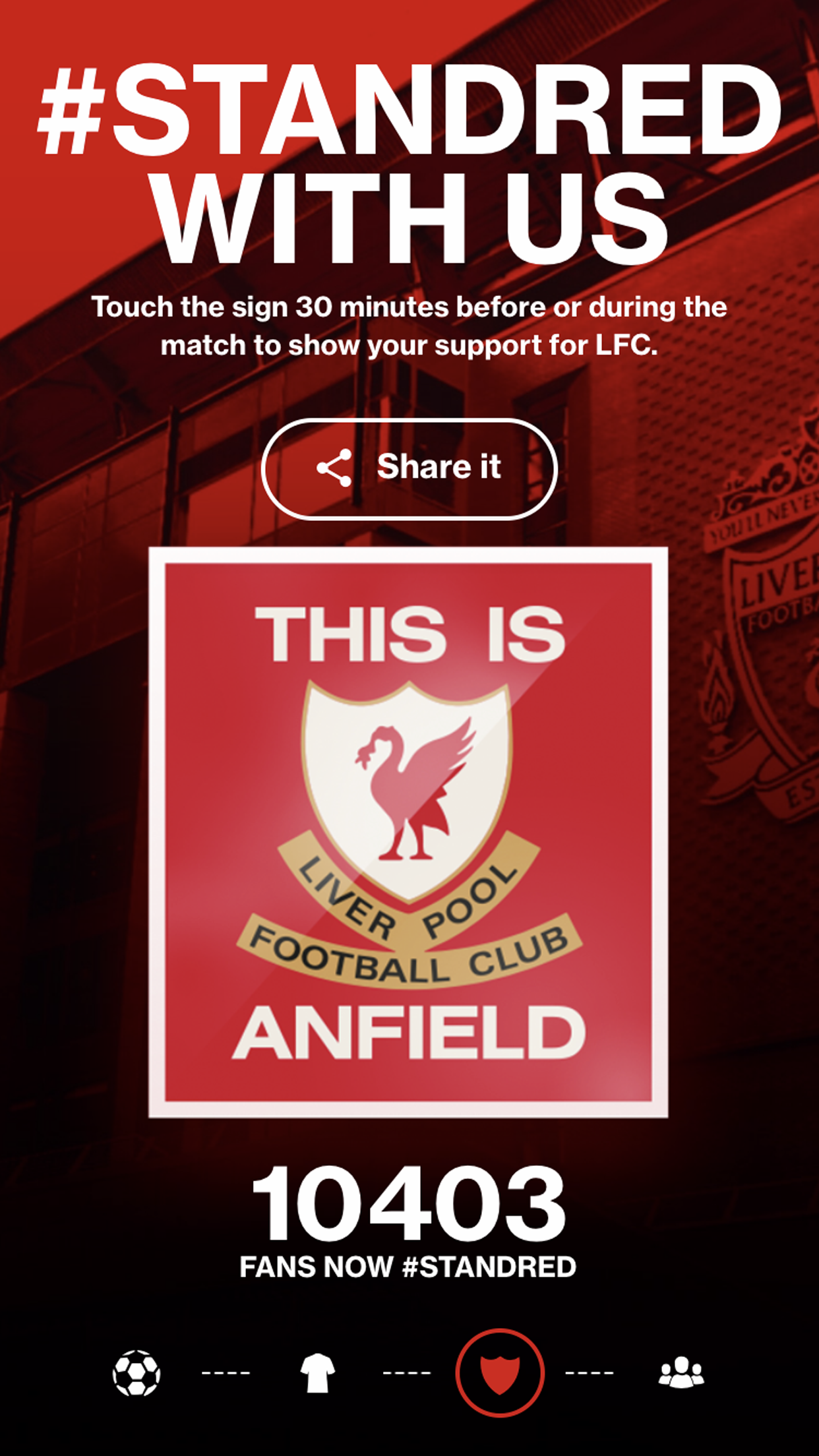 Standard Chartered Brings You Closer To Anfield The Spiritual Home Of Liverpool Fc Goal Com