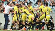 Kwabena Appiah Central Coast Mariners v Adelaide United A-League 05022016