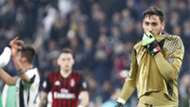 Gianluigi Donnarumma kiss AC Milan Juventus
