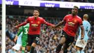Chris Smalling Paul Pogba Manchester City Manchester United Premier League