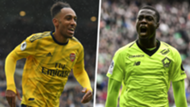 Aubameyang Pepe split pic