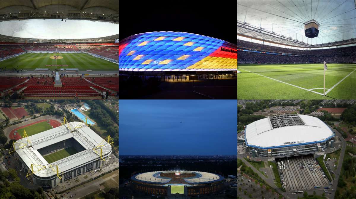Euro 2024: Germany's stadiums set to host the European Football