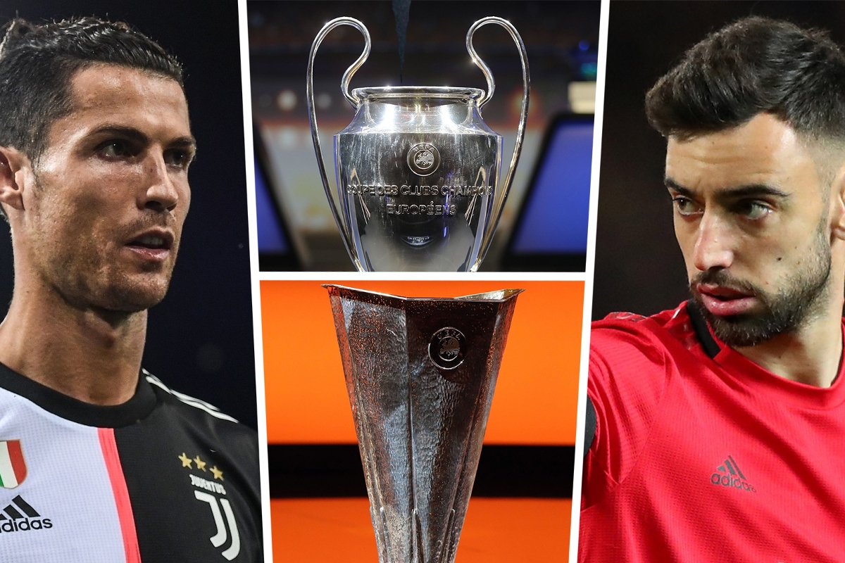 Champions League Europa League Draws Live Barcelona Real Madrid Man Utd Learn Knockout Paths Goal Com Champions League Europa League Draws Live Barcelona Real Madrid Man Utd Learn Knockout Paths Goal Com