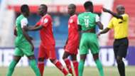 Musa Mohammed of Gor Mahia v Ulinzi Stars.
