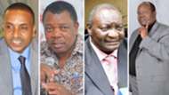 FKF - Twaha Mbarak, Nicholas Musonye, Ole Magelo and Sam Nyamweya.