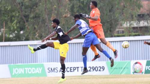 John Oyemba of AFC Leopards vs Tusker.