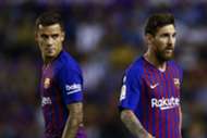 Philippe Coutinho Lionel Messi Barcelona 2018