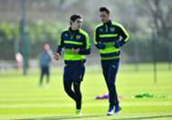 Hector Bellerin & Mesut Ozil