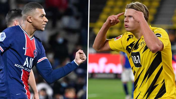 Mbappe vs Haaland - Football Manager 2021 predicts the ...