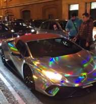 Aubameyang Car Crash