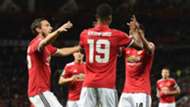 Manchester United celebrate