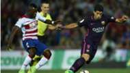 Mubarak Wakaso, Luis Suarez - Granada - Barcelona 02042017